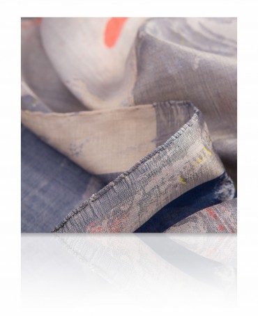 Палантин Женский SN-MACAO/GR.BLUE